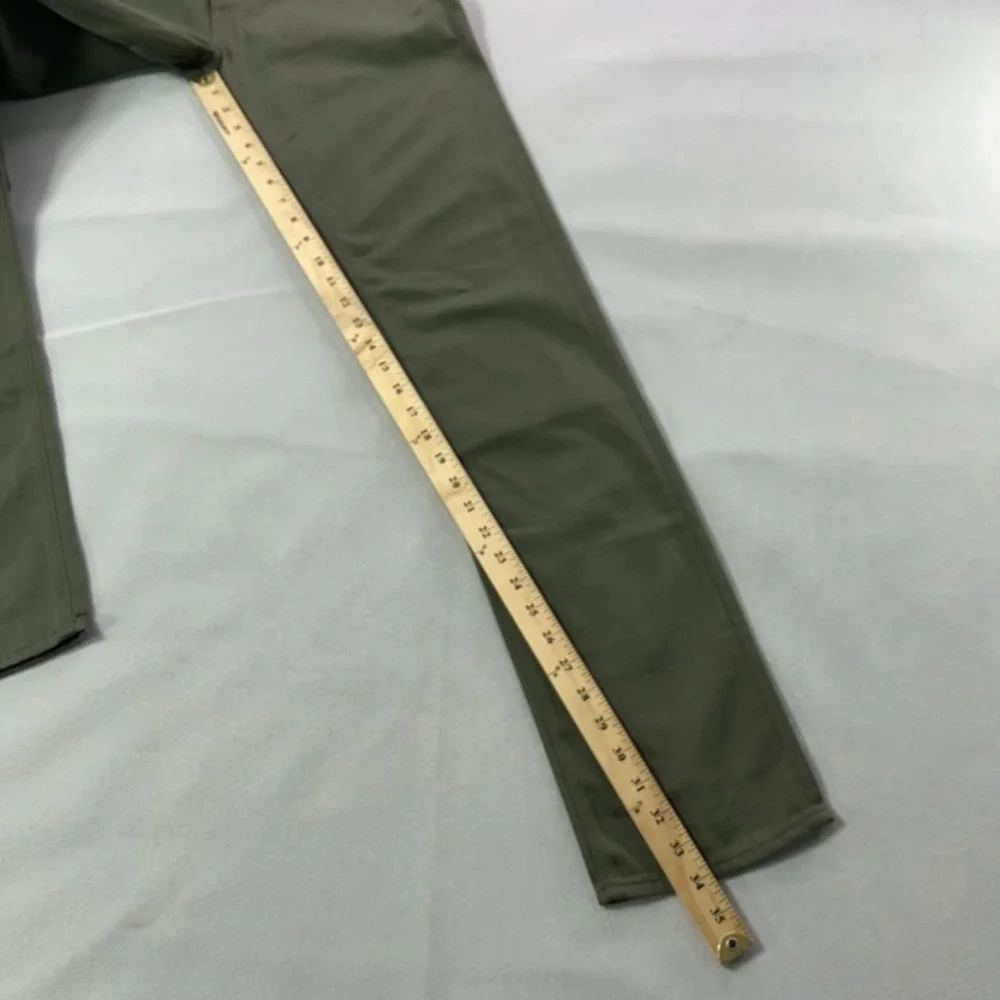 John Elliott‎ Pants Men 30 Green (measure 33x34) Button Fly 100% Cotton USA